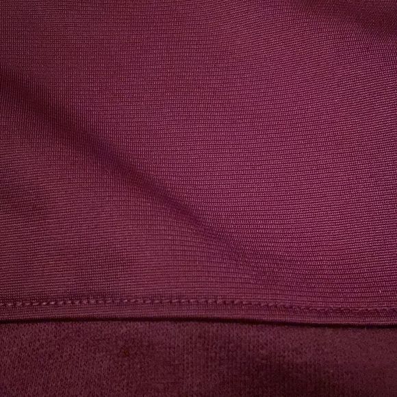 PINK VS Wine Tropical Print Lightweight Zip Up Hoodie - Picture 7 of 8